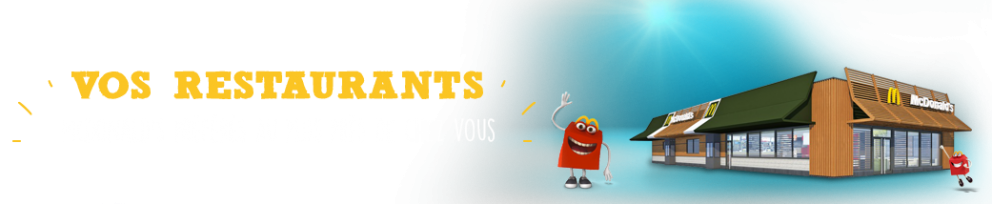 Adresse restaurant McDONALD's