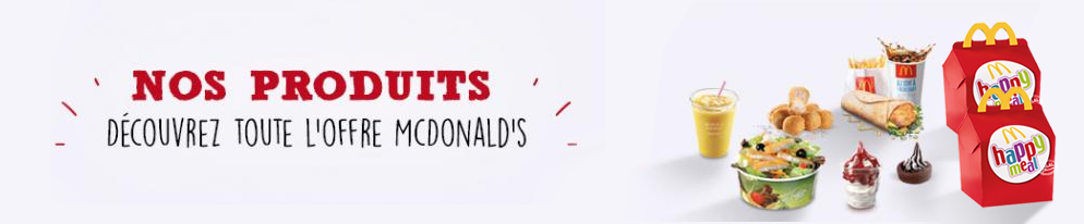 Produits McDonald's