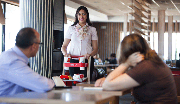 Notre passion pour l'accueil chez McDonald’s