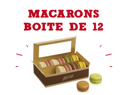 Boite de 12 Macarons