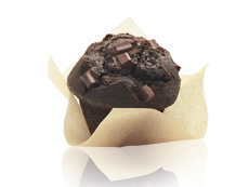 Muffin double chocolat