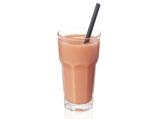 Smoothies à la fraise & à la banane