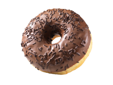 Donuts fourré au chocolat